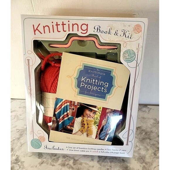 Mud Puddle Knitting Book & Kit Projects For Everyone Summer Arts & Crafts - Picture 1 of 7